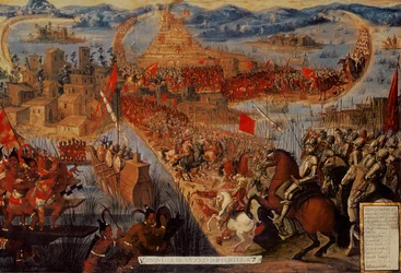 Tenochtitlan meghódítása, „Mexikó meghódítása” sorozatból